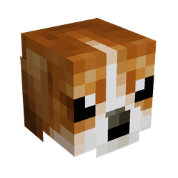 Brown skin: head render