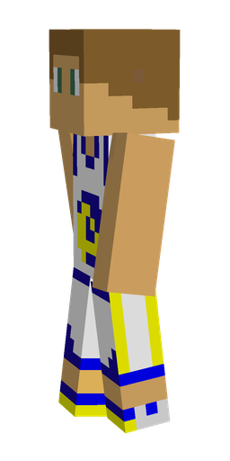 Orange skin: body, left side render