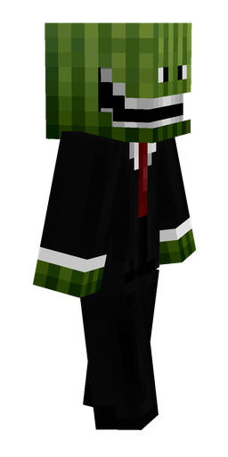 Black skin: body, right side render