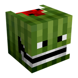 Black skin: head render