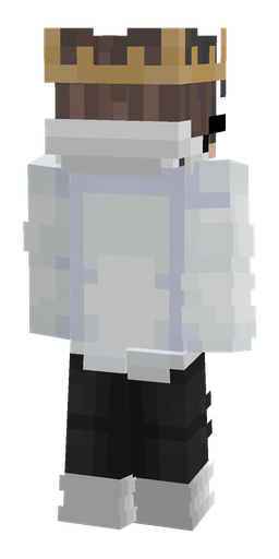 Black skin: body, back render