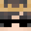 Black skin: face render