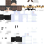 Black skin: raw texture render