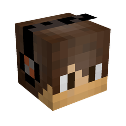 Black skin: head render
