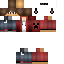 Black skin: raw texture render