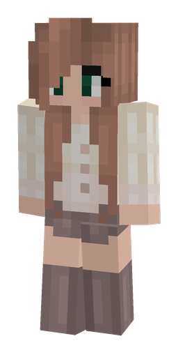 Gray skin: body, front render