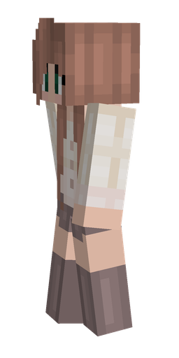 Gray skin: body, left side render