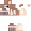 Gray skin: raw texture render
