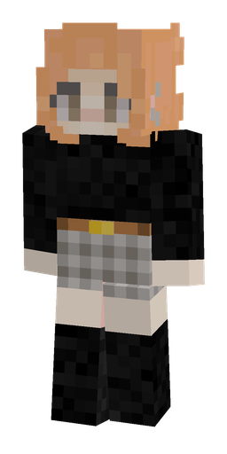 Black skin: body, front render