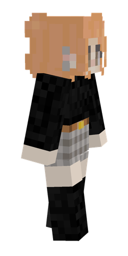 Black skin: body, right side render