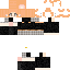 Black skin: raw texture render