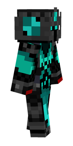 Black skin: body, right side render