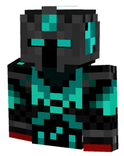 Black skin: bust render
