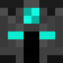 Black skin: face render