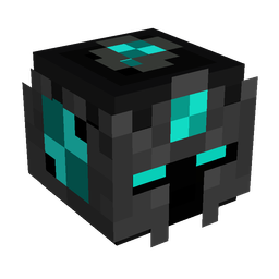 Black skin: head render