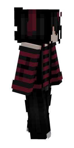 Black skin: body, right side render