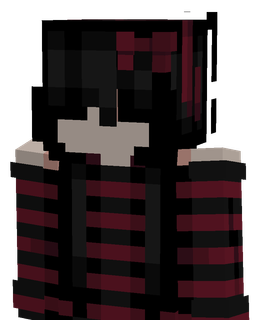 Black skin: bust render