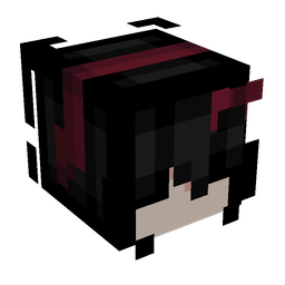 Black skin: head render