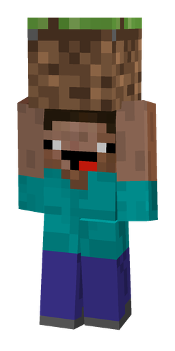 Blue skin: body, front render