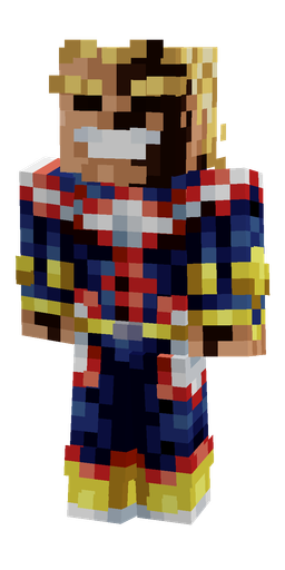 Black skin: body, front render