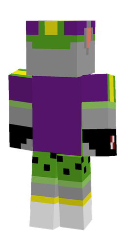 Classic skin: body, back render