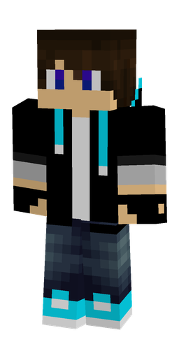 Black skin: body, front render