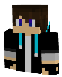 Black skin: bust render