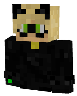 Black skin: bust render