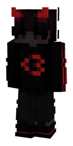 Black skin: body, front render