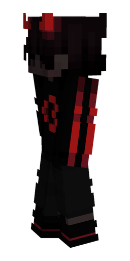 Black skin: body, left side render