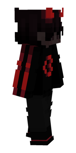 Black skin: body, right side render