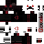 Black skin: raw texture render