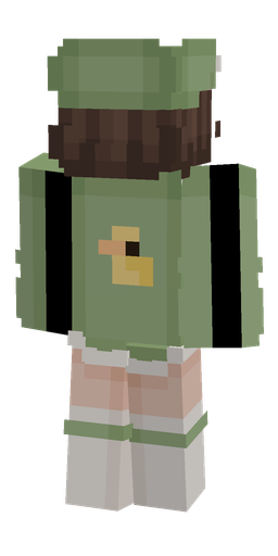Classic skin: body, back render