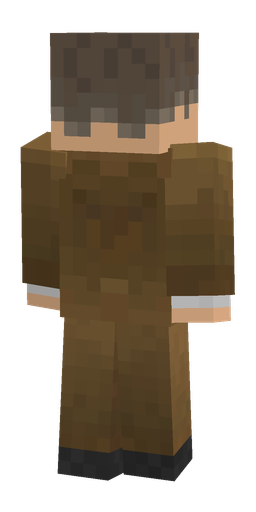 Black skin: body, back render