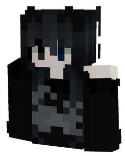 Black skin: bust render