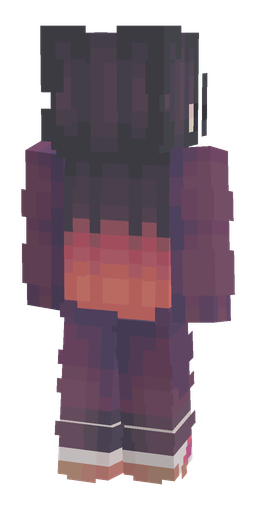Gray skin: body, back render