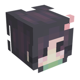 Gray skin: head render