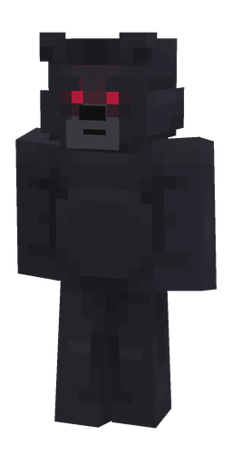Black skin: body, front render