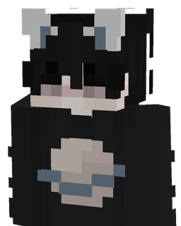 Black skin: bust render