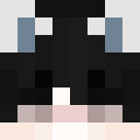 Black skin: face render