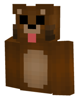 Brown skin: bust render