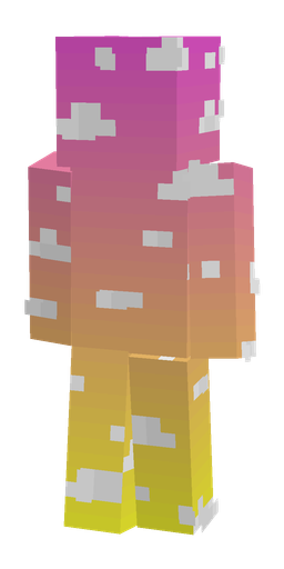 Orange skin: body, front render