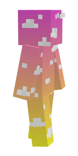 Orange skin: body, right side render