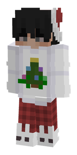 Blue skin: body, front render
