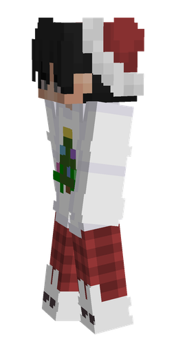Blue skin: body, left side render