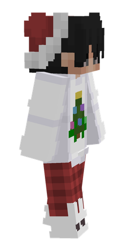Blue skin: body, right side render