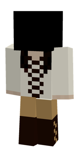 Black skin: body, front render