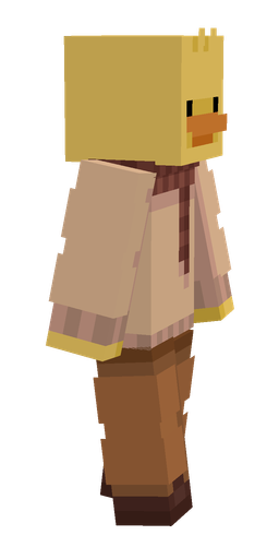 Orange skin: body, right side render