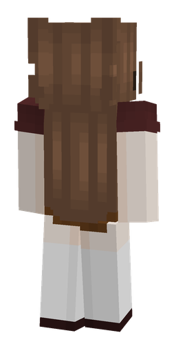 Brown skin: body, back render