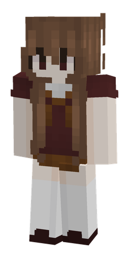 Brown skin: body, front render